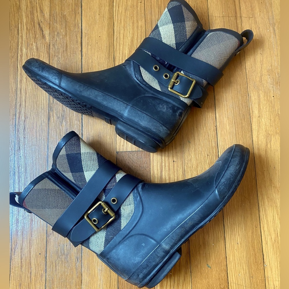 Burberry Moto Rain boots | Size 37